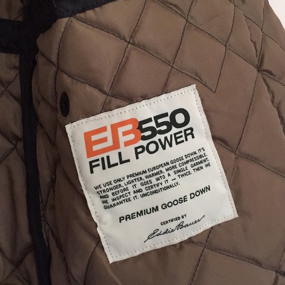 Vintage Eddie Bauer Goose Down quilted jacket. - Picture 7 of 8